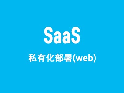 开发SaaS Web私有化部署应用技术选型参考